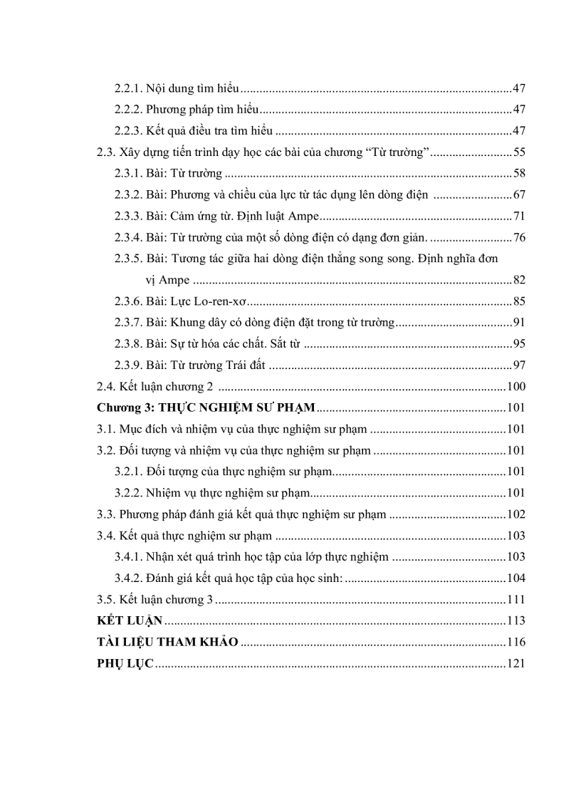 image for page Vận dụng đa phương tiện trong tổ chức hoạt động dạy học chương từ trường vật lý 11 nâng cao nhằm nâng cao chất lượng học tập của HS