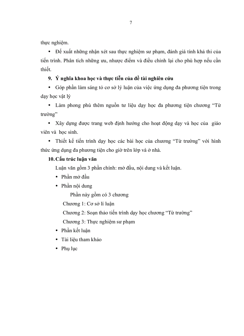 image for page Vận dụng đa phương tiện trong tổ chức hoạt động dạy học chương từ trường vật lý 11 nâng cao nhằm nâng cao chất lượng học tập của HS