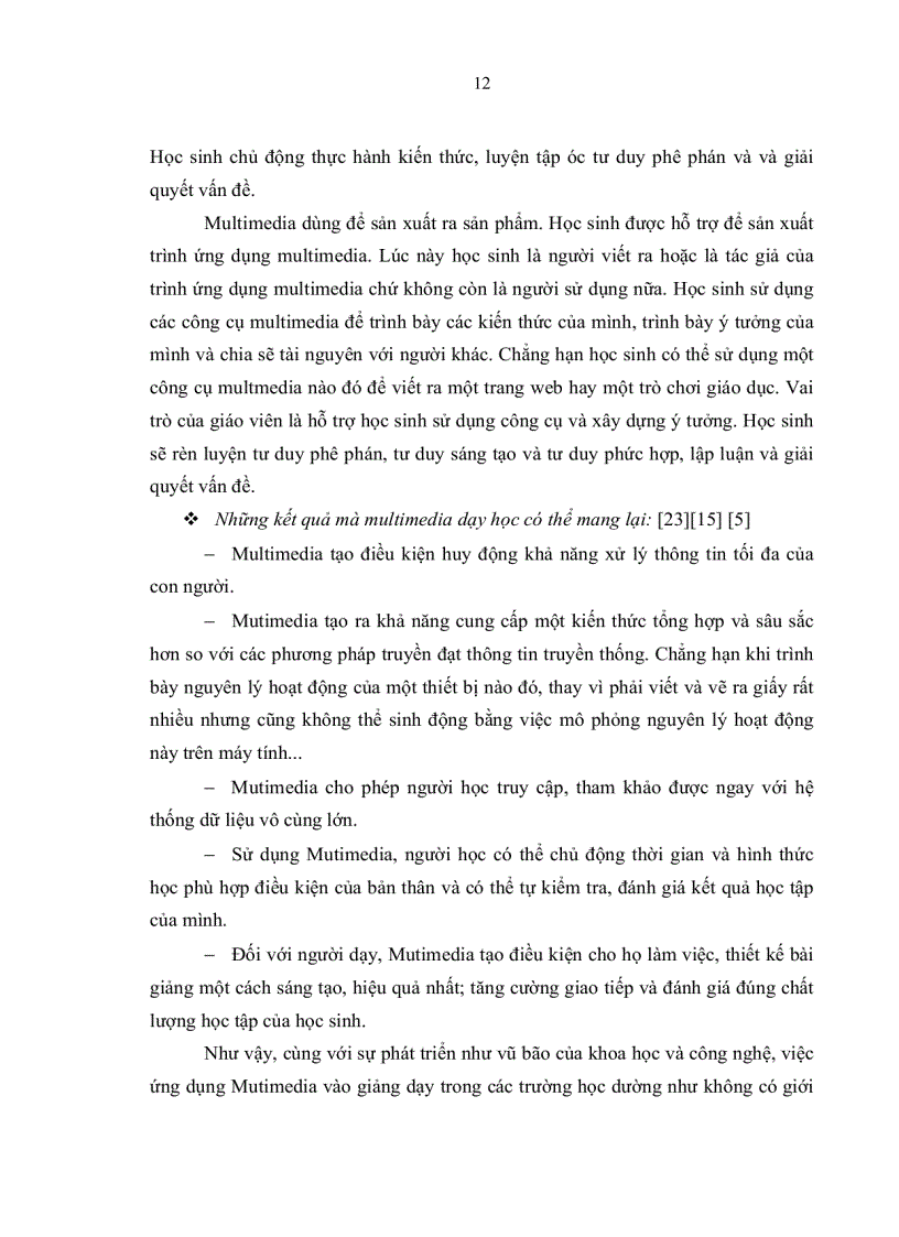 image for page Vận dụng đa phương tiện trong tổ chức hoạt động dạy học chương từ trường vật lý 11 nâng cao nhằm nâng cao chất lượng học tập của HS