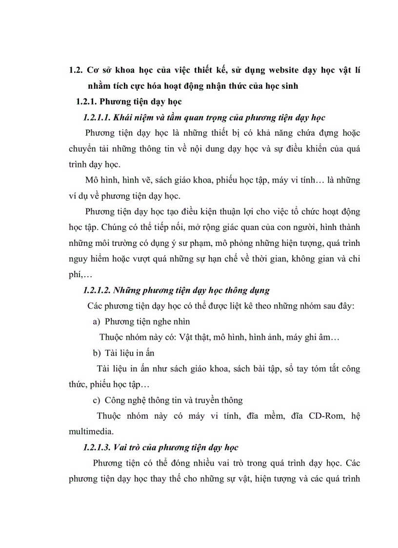 image for page Xây dựng và sử dụng website dạy học chương động lực học chất điểm lớp 10 THPT