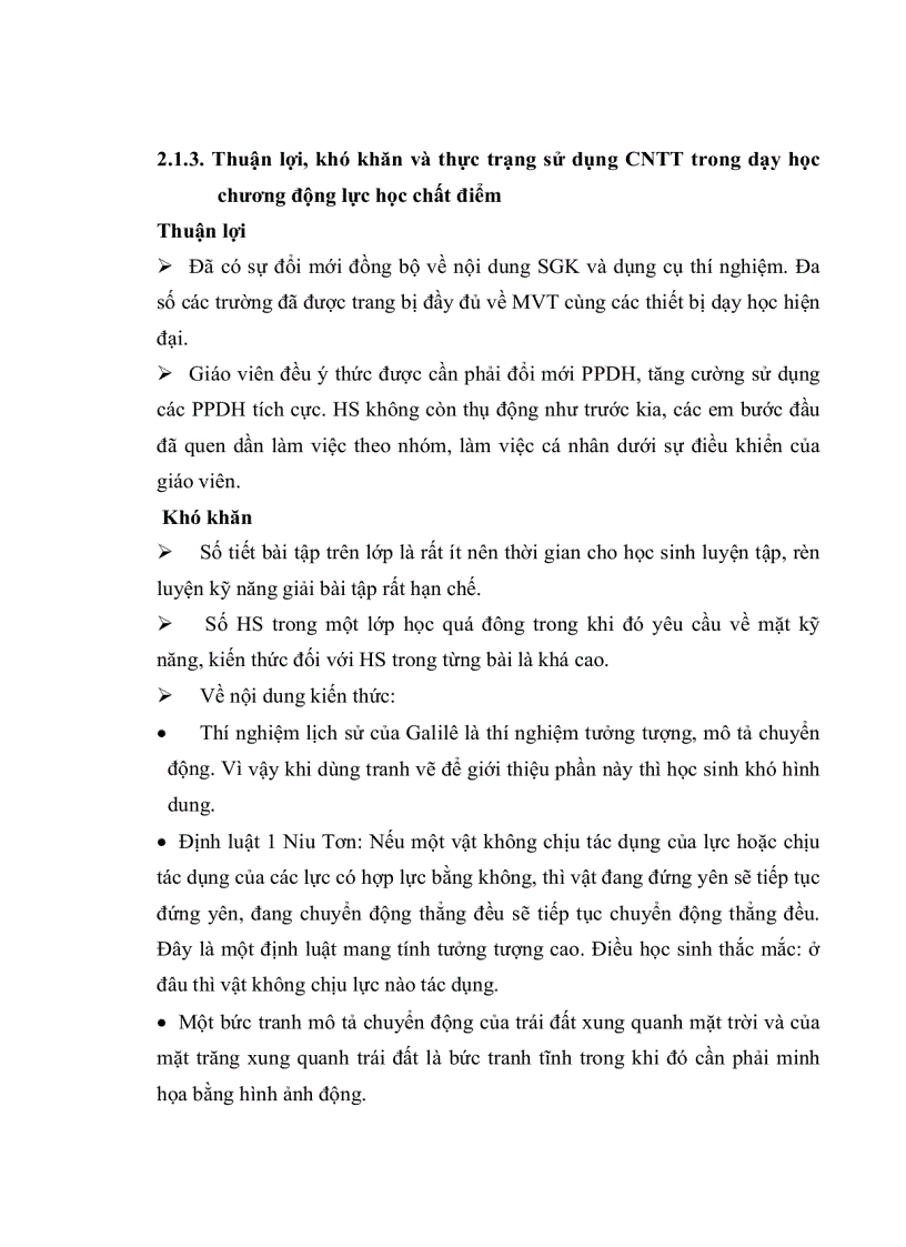 image for page Xây dựng và sử dụng website dạy học chương động lực học chất điểm lớp 10 THPT