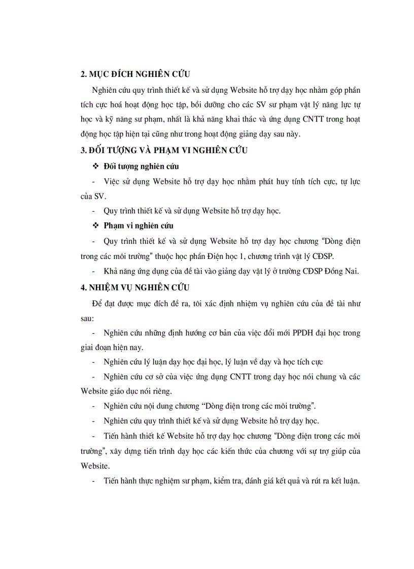 image for page Phát huy tính tích cực tự lực của sinh viên trong dạy học chương dòng điện trong các môi trường thuộc chương trình Vật Lý CĐSP thông qua việc