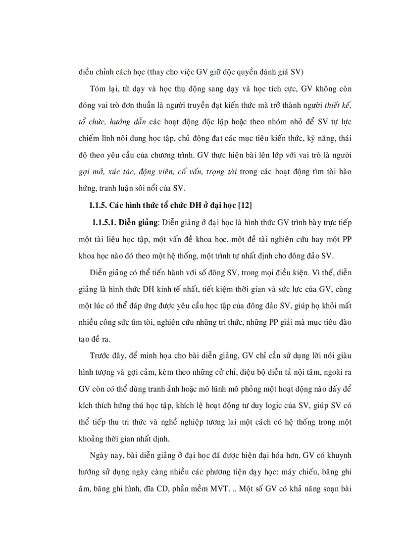 image for page Phát huy tính tích cực tự lực của sinh viên trong dạy học chương dòng điện trong các môi trường thuộc chương trình Vật Lý CĐSP thông qua việc