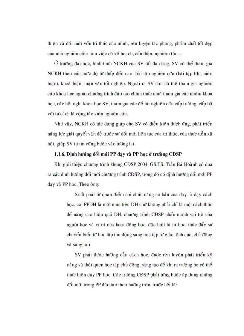 image for page Phát huy tính tích cực tự lực của sinh viên trong dạy học chương dòng điện trong các môi trường thuộc chương trình Vật Lý CĐSP thông qua việc