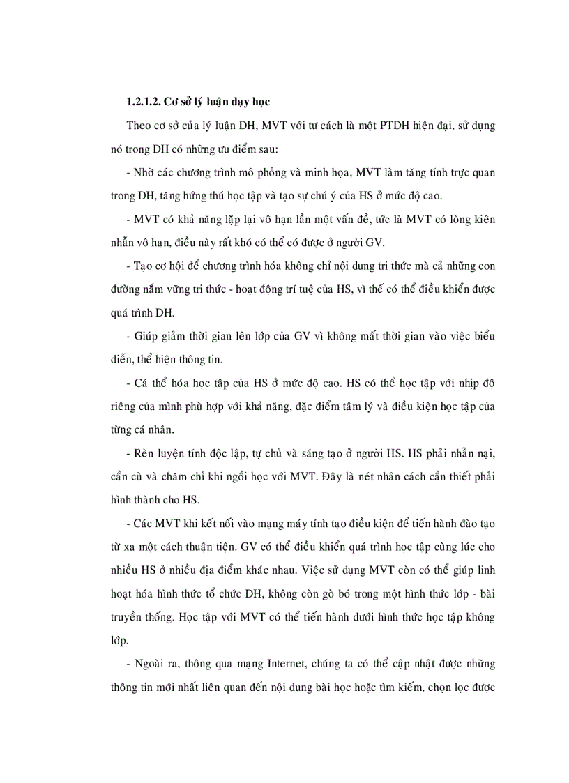 image for page Phát huy tính tích cực tự lực của sinh viên trong dạy học chương dòng điện trong các môi trường thuộc chương trình Vật Lý CĐSP thông qua việc