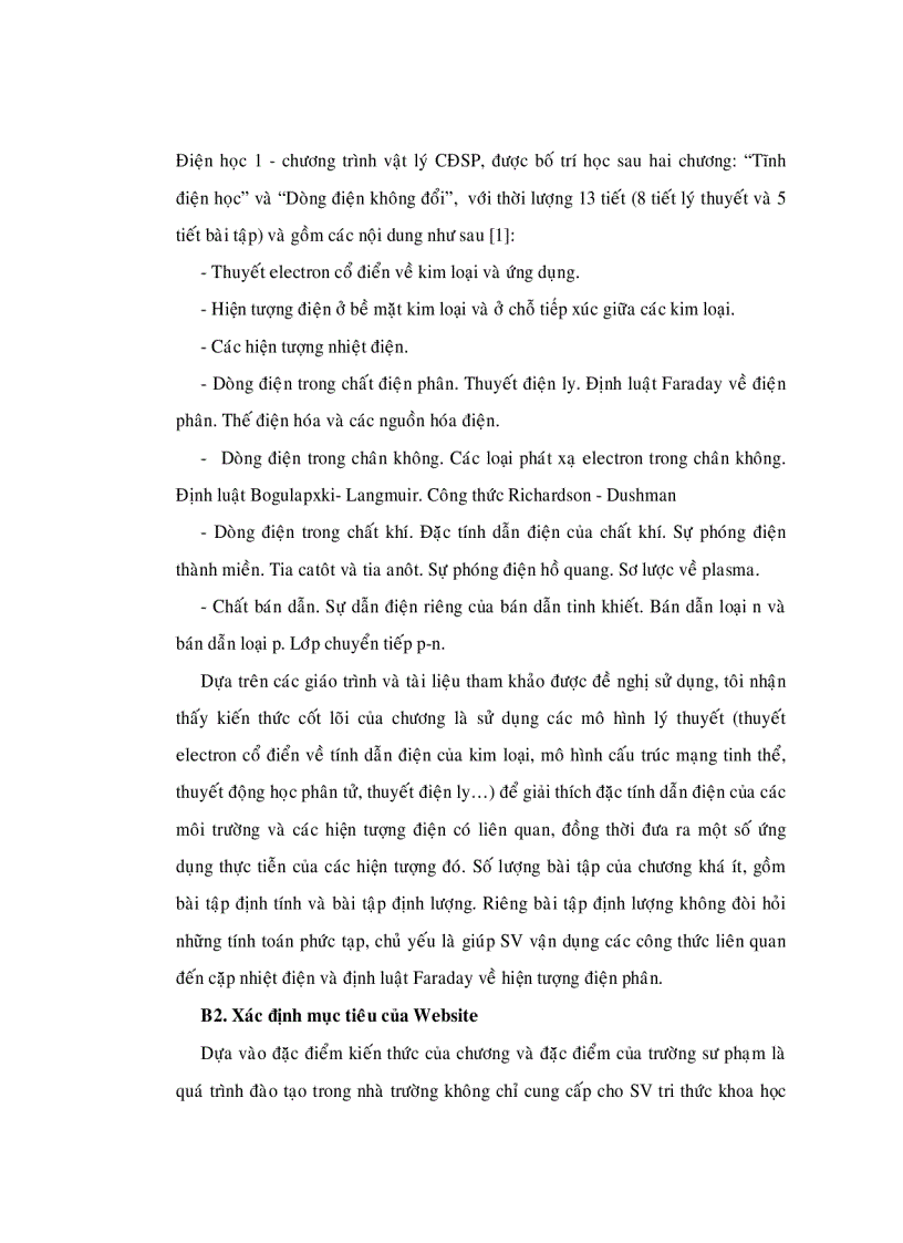 image for page Phát huy tính tích cực tự lực của sinh viên trong dạy học chương dòng điện trong các môi trường thuộc chương trình Vật Lý CĐSP thông qua việc