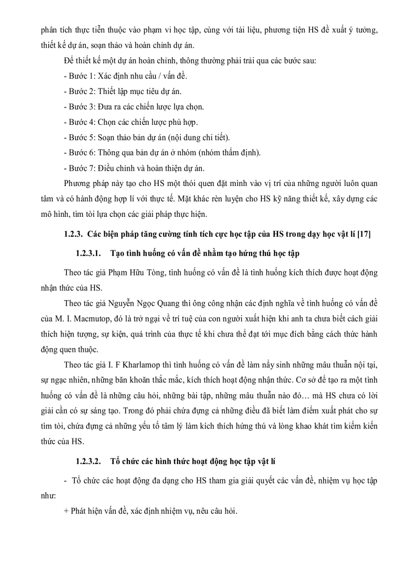 image for page Tổ chức hoạt động tự học nhằm phát huy tính tích cực học tập của học sinh trong dạy học chương cân bằng và chuyển động của vật rắn VL10 THPT