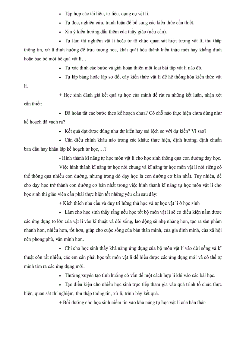 image for page Tổ chức tự học ở nhà nhằm phát huy tính tích cực tự lực học tập của học sinh trong dạy học chương các định luật bảo toàn SKG vật lý 10