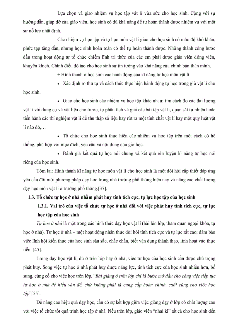 image for page Tổ chức tự học ở nhà nhằm phát huy tính tích cực tự lực học tập của học sinh trong dạy học chương các định luật bảo toàn SKG vật lý 10