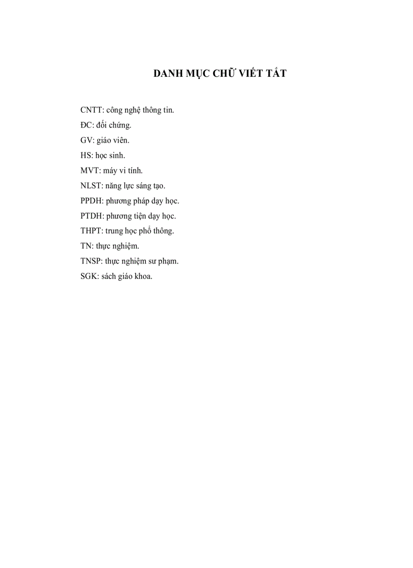 image for page Xây dựng một số mô hình vật lý trên máy tính nhằm hỗ trợ học sinh tự lực và sáng tạo trong dạy học chương dòng điện trong các môi trường vật lý 11NC