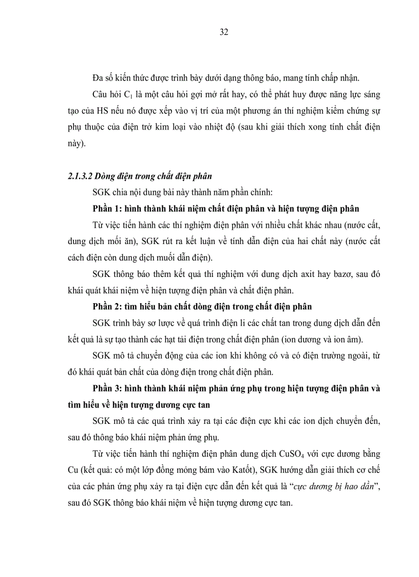 image for page Xây dựng một số mô hình vật lý trên máy tính nhằm hỗ trợ học sinh tự lực và sáng tạo trong dạy học chương dòng điện trong các môi trường vật lý 11NC