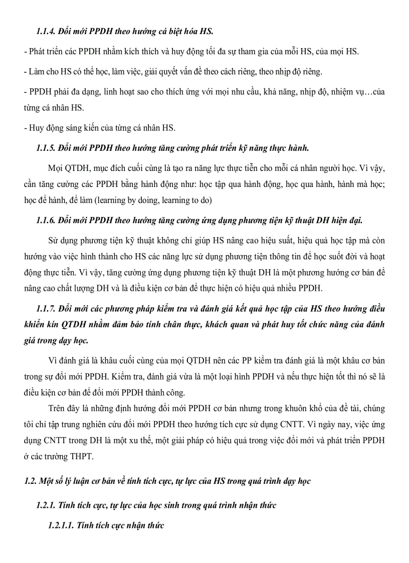 image for page Phát huy tính tích cực tự lực của học sinh trong dạy học chương động lực học chất điểm vật lý 10THPT ban CB với sự hỗ trợ của website dạy học