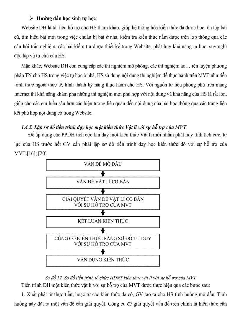 image for page Phát huy tính tích cực tự lực của học sinh trong dạy học chương động lực học chất điểm vật lý 10THPT ban CB với sự hỗ trợ của website dạy học