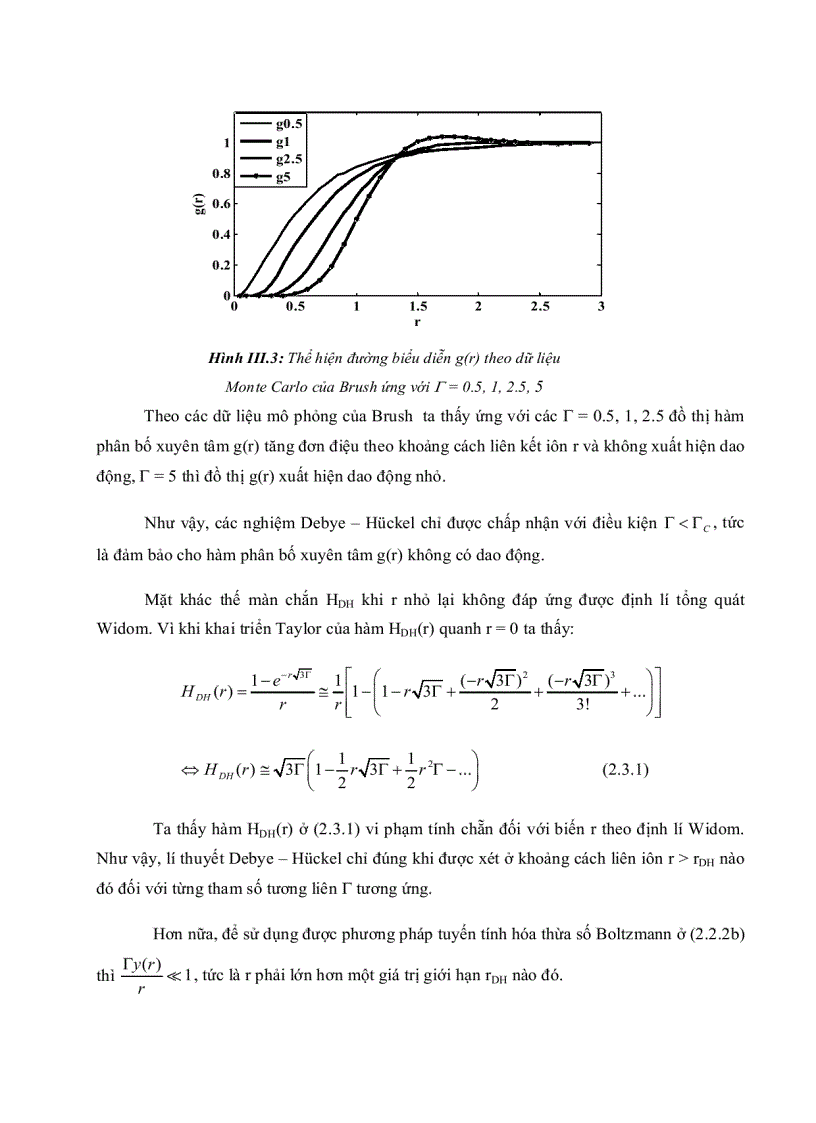 image for page Thế Debye Huckel trong tương tác Ion nguyên tử của Plasma loãng