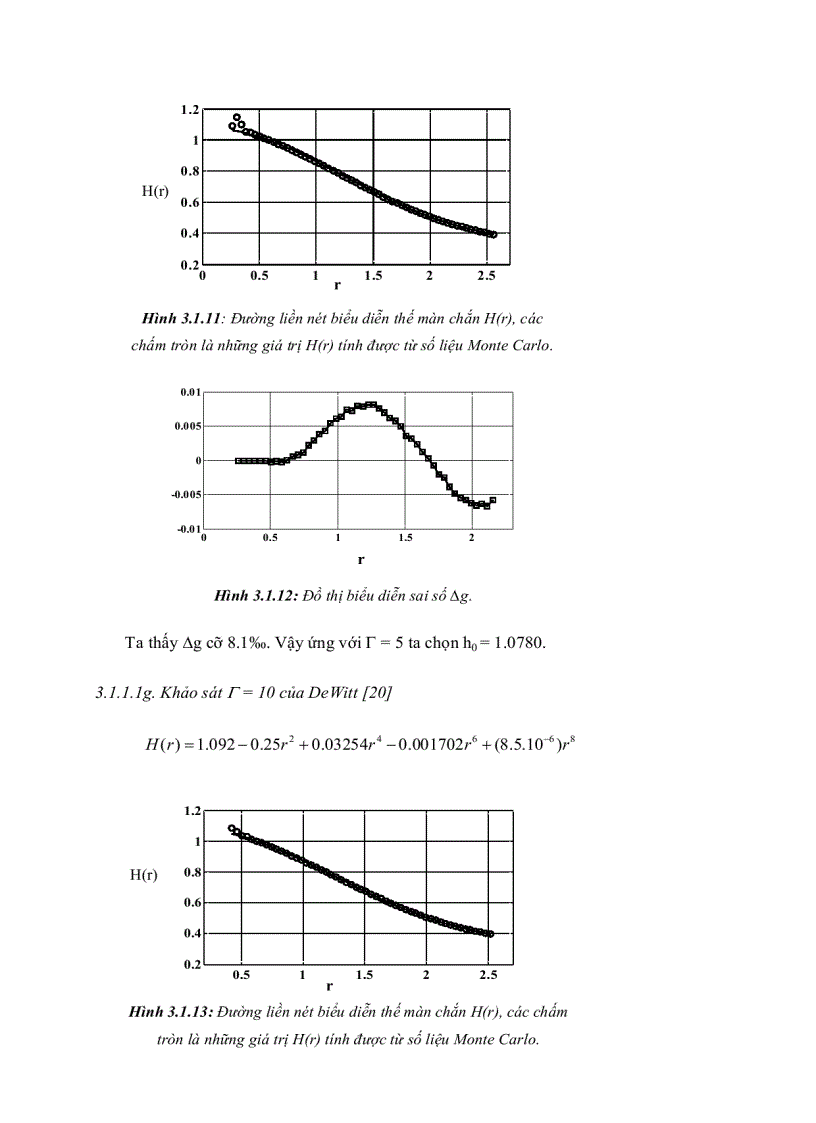 image for page Thế Debye Huckel trong tương tác Ion nguyên tử của Plasma loãng