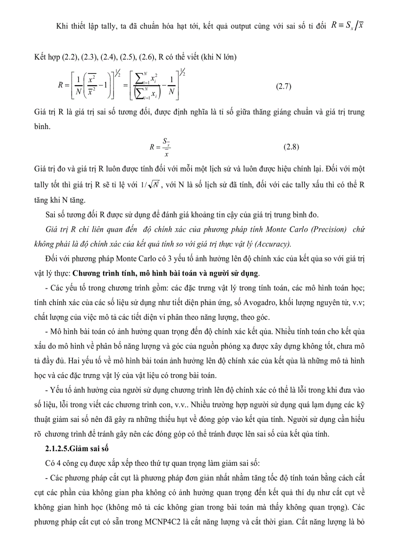 image for page Tính toán phân bố liều trong thùng hàng chiếu xạ và xây dựng phần mềm xác định chế độ chiếu xạ trên thiết bị SVST Co 60 B