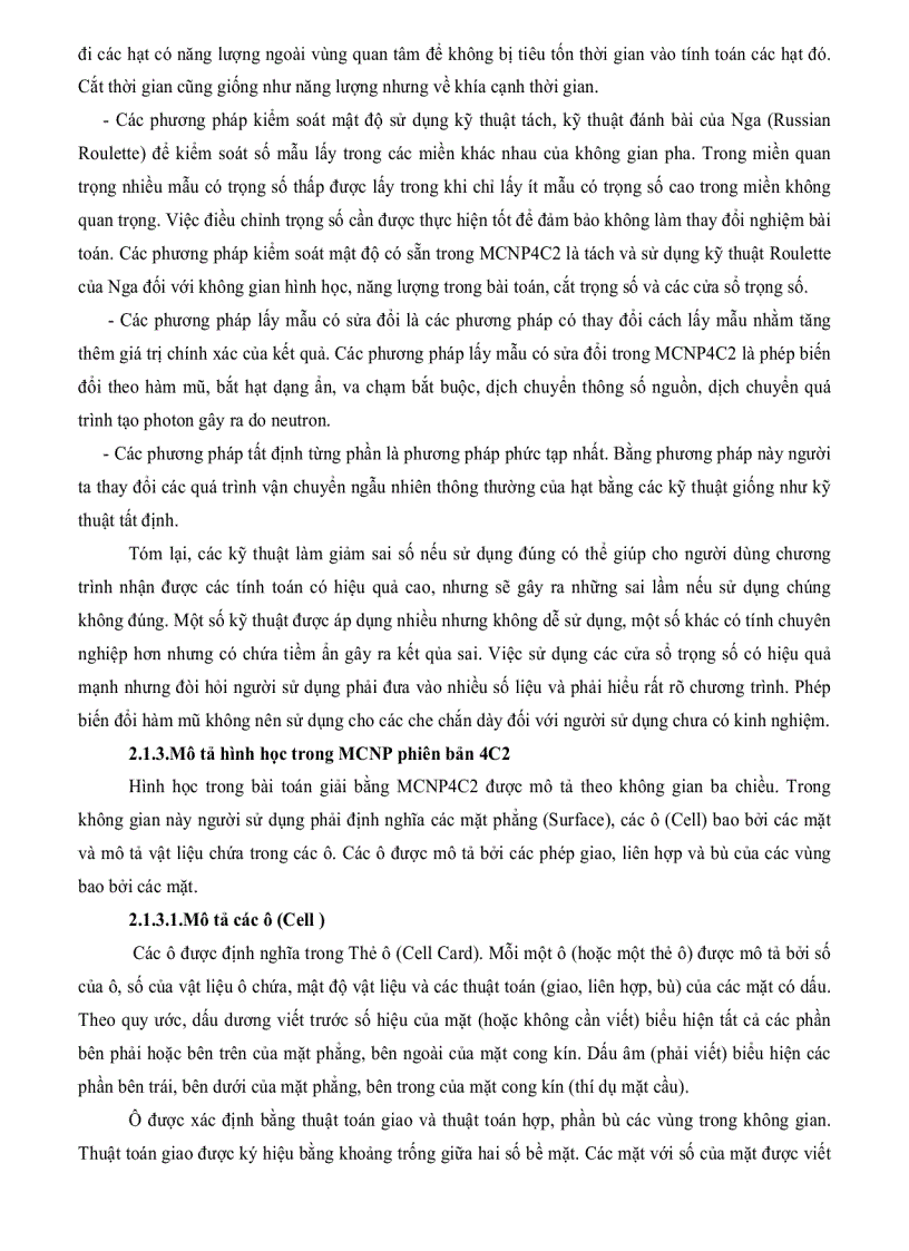 image for page Tính toán phân bố liều trong thùng hàng chiếu xạ và xây dựng phần mềm xác định chế độ chiếu xạ trên thiết bị SVST Co 60 B