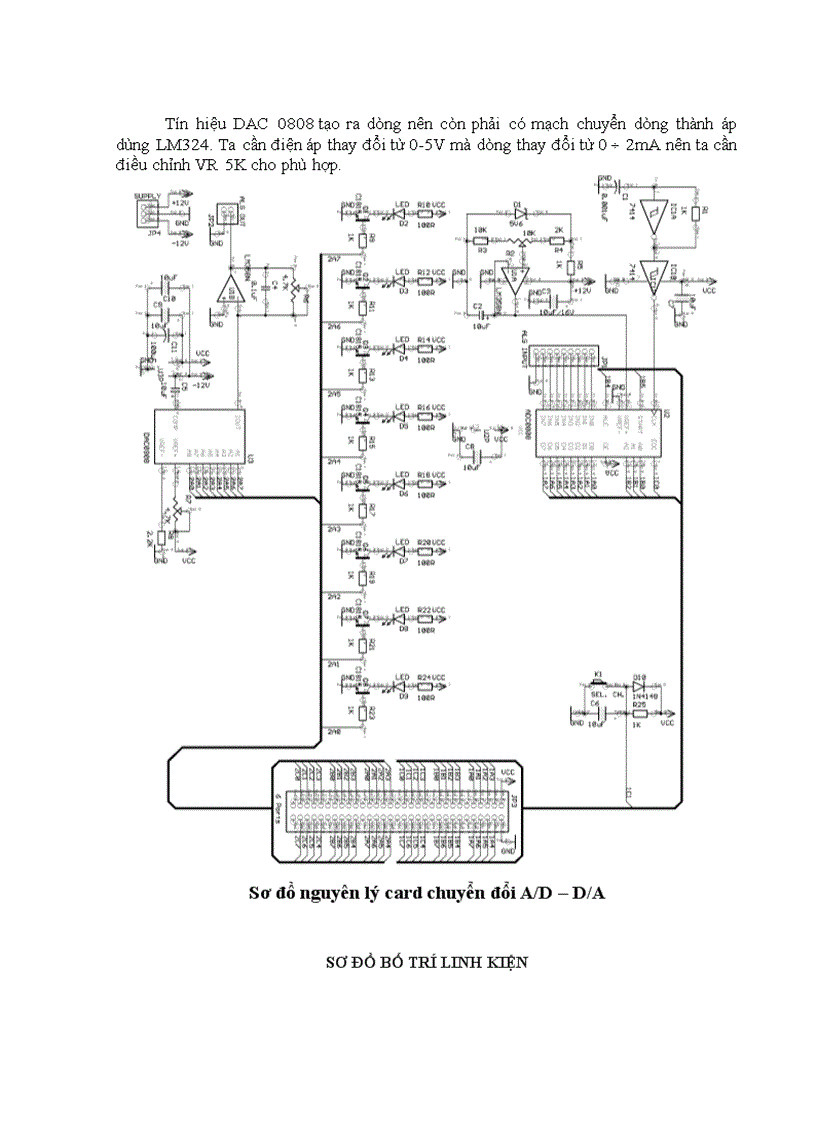 image for page Ứng dụng kit 8051 dùng để chuyển đổi a d d a