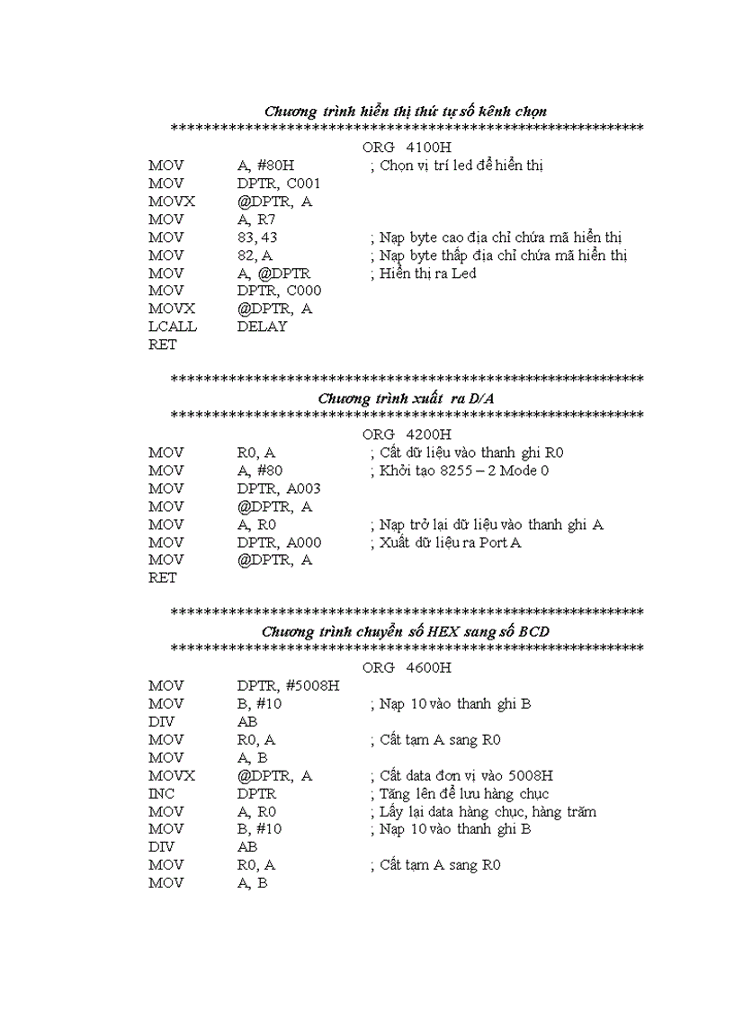image for page Ứng dụng kit 8051 dùng để chuyển đổi a d d a