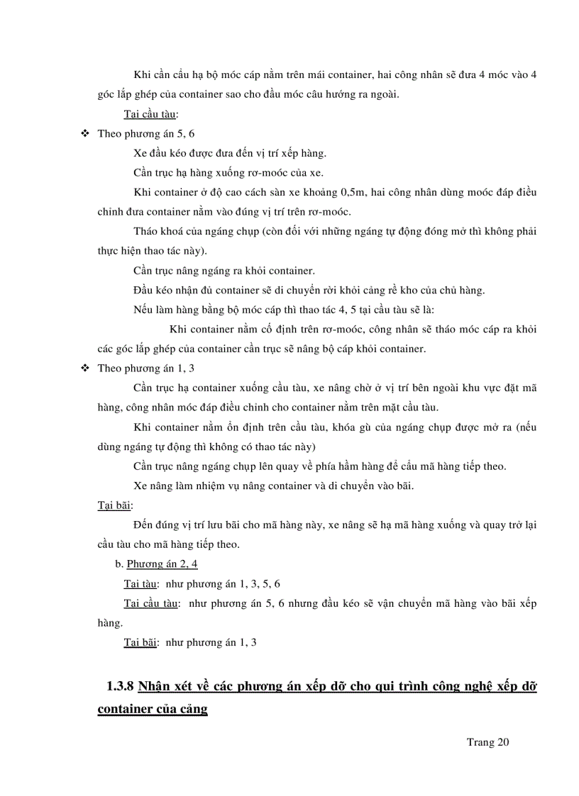 image for page Tìm hiểu quy trình công nghệ xếp dỡ và phương án xếp dỡ container tại cảng nhà rồng khánh hội