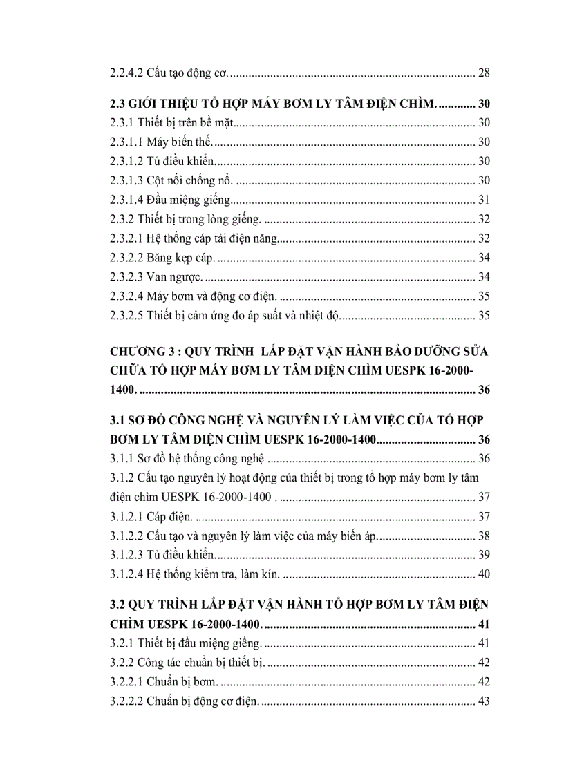 image for page Tìm hiểu quy trình lắp đặt vận hành bảo dưỡng sửa chữa tổ hợp bơm ly tâm điện chìm uespk16 2000 1400 Nhằm nâng cao hiệu quả sử dụng