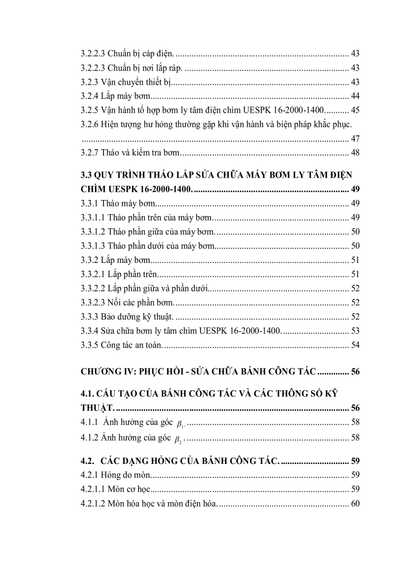 image for page Tìm hiểu quy trình lắp đặt vận hành bảo dưỡng sửa chữa tổ hợp bơm ly tâm điện chìm uespk16 2000 1400 Nhằm nâng cao hiệu quả sử dụng