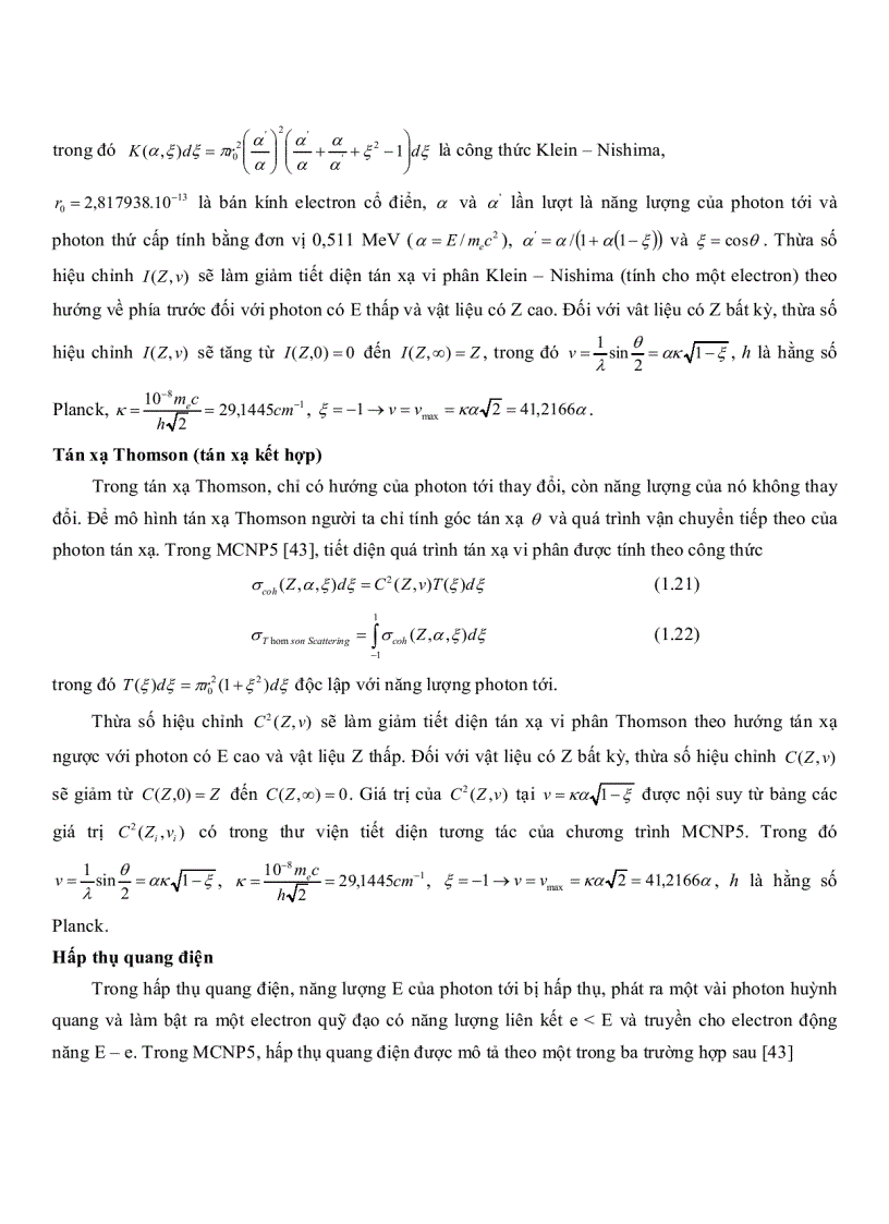 image for page Áp dụng chương trình MCNP5 để tính toán hiệu suất của Detecto HPGe GEM 15P4