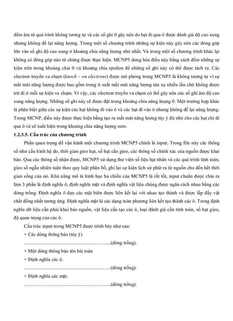 image for page Áp dụng chương trình MCNP5 để tính toán hiệu suất của Detecto HPGe GEM 15P4