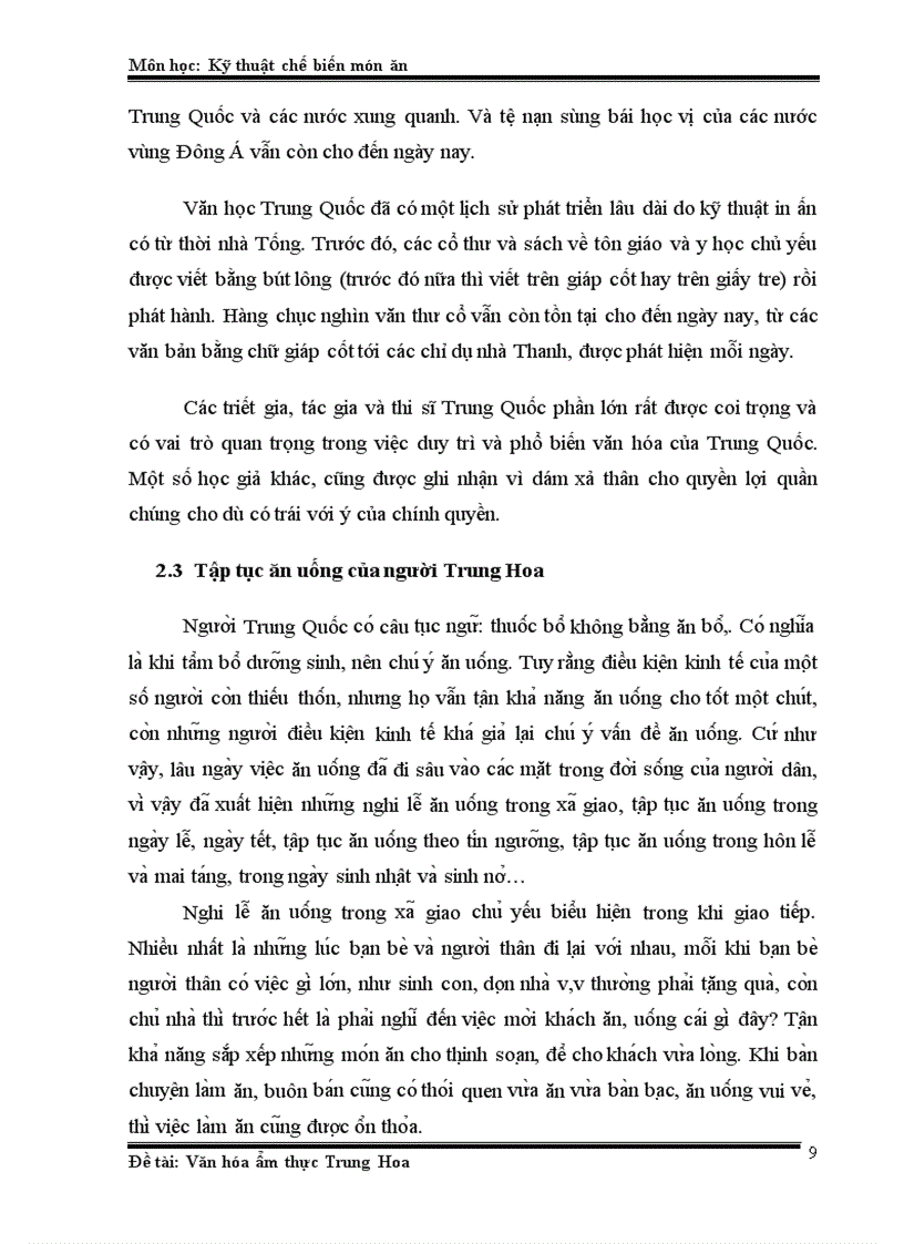 image for page Văn hóa ẩm thực Trung Hoa