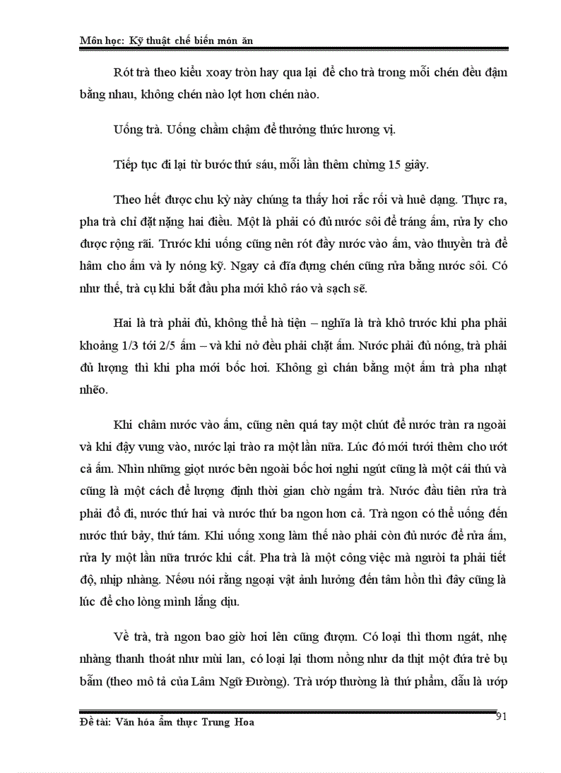 image for page Văn hóa ẩm thực Trung Hoa