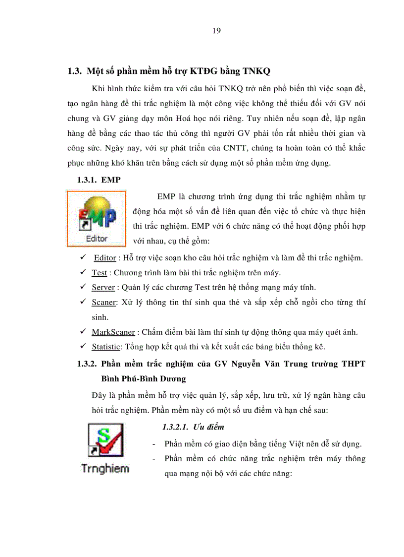 image for page Thiết kế Website hỗ trợ việc kiểm tra đánh giá môn hóa học lớp 10 THPT chương trình Nâng Cao