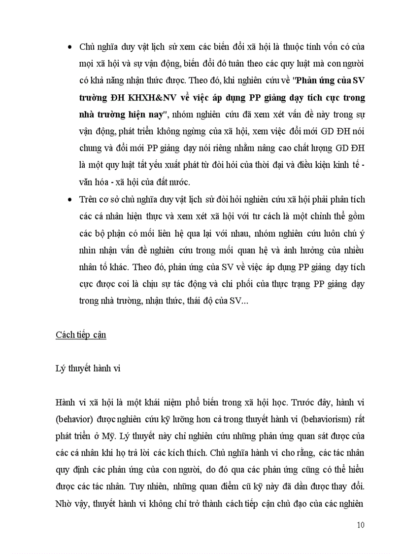 image for page Phản ứng của sinh viên trường Đại học Khoa học xã hội và Nhân văn đối với việc áp dụng phương pháp giảng dạy tích cực trong nhà trường hiện nay