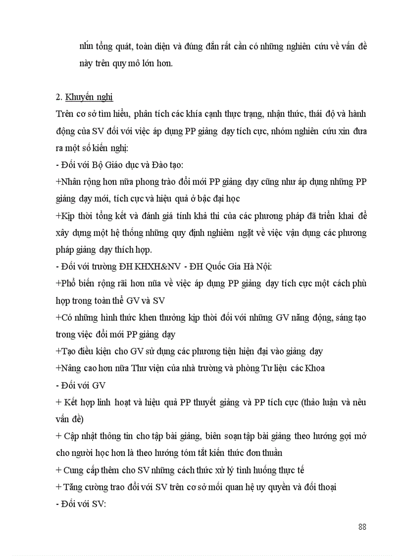 image for page Phản ứng của sinh viên trường Đại học Khoa học xã hội và Nhân văn đối với việc áp dụng phương pháp giảng dạy tích cực trong nhà trường hiện nay