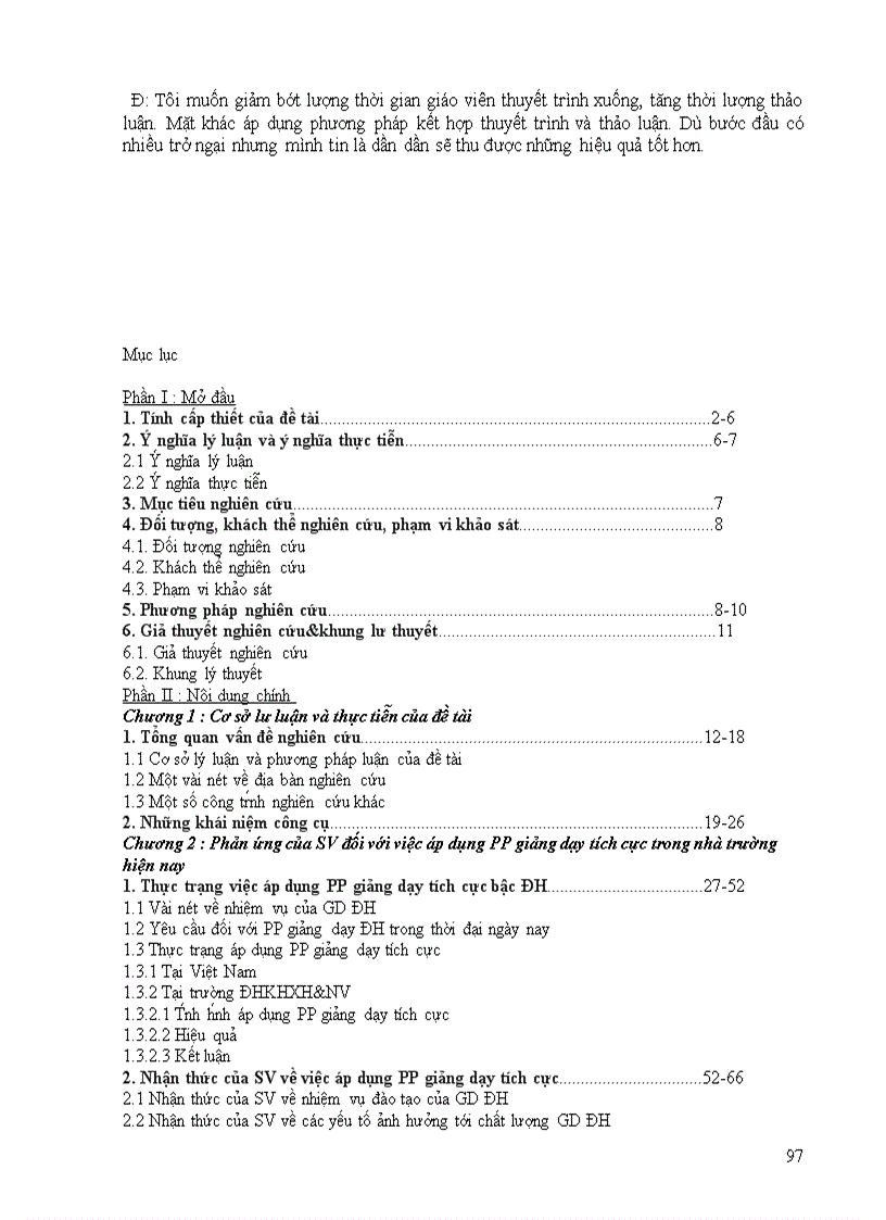 image for page Phản ứng của sinh viên trường Đại học Khoa học xã hội và Nhân văn đối với việc áp dụng phương pháp giảng dạy tích cực trong nhà trường hiện nay