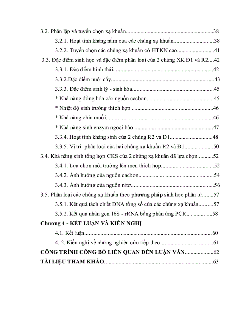 image for page Nghiên cứu xạ khuẩn thuộc chi streptomyces sinh chất kháng sinh chống nấm gây bệnh trên cây chè ở thái nguyên