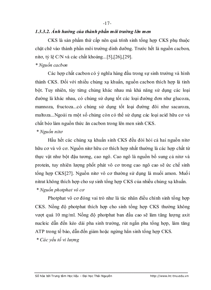 image for page Nghiên cứu xạ khuẩn thuộc chi streptomyces sinh chất kháng sinh chống nấm gây bệnh trên cây chè ở thái nguyên