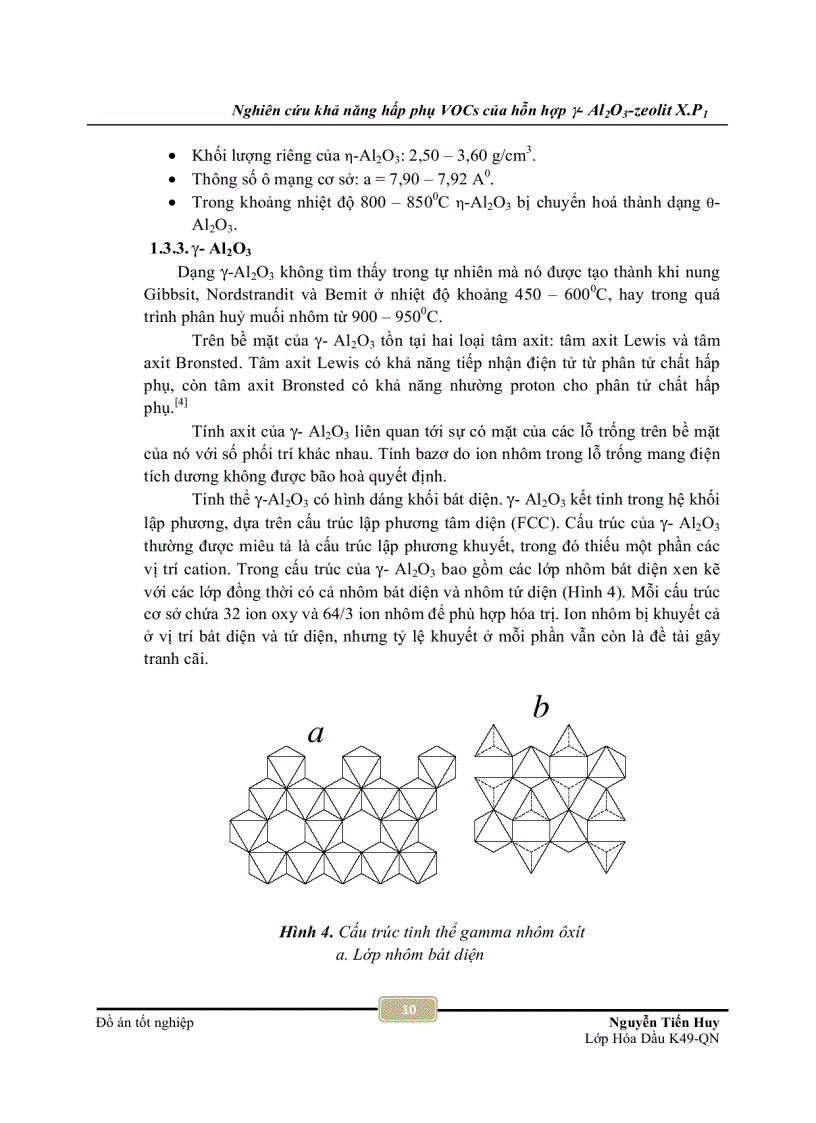 image for page Nghiên cứu khả năng hấp phụ VOCs của hỗn hợp γ Al2O3 zeolit X P