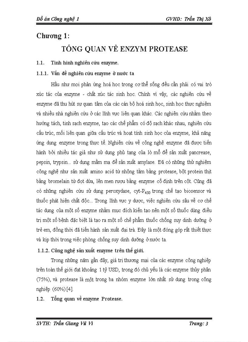 image for page Sự phân bố thu nhận và ứng dụng enzyme Protease