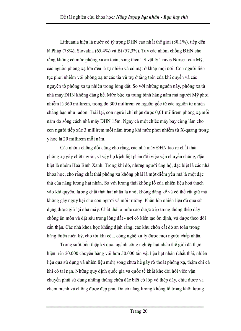 image for page Năng lượng hạt nhân bạn hay thù