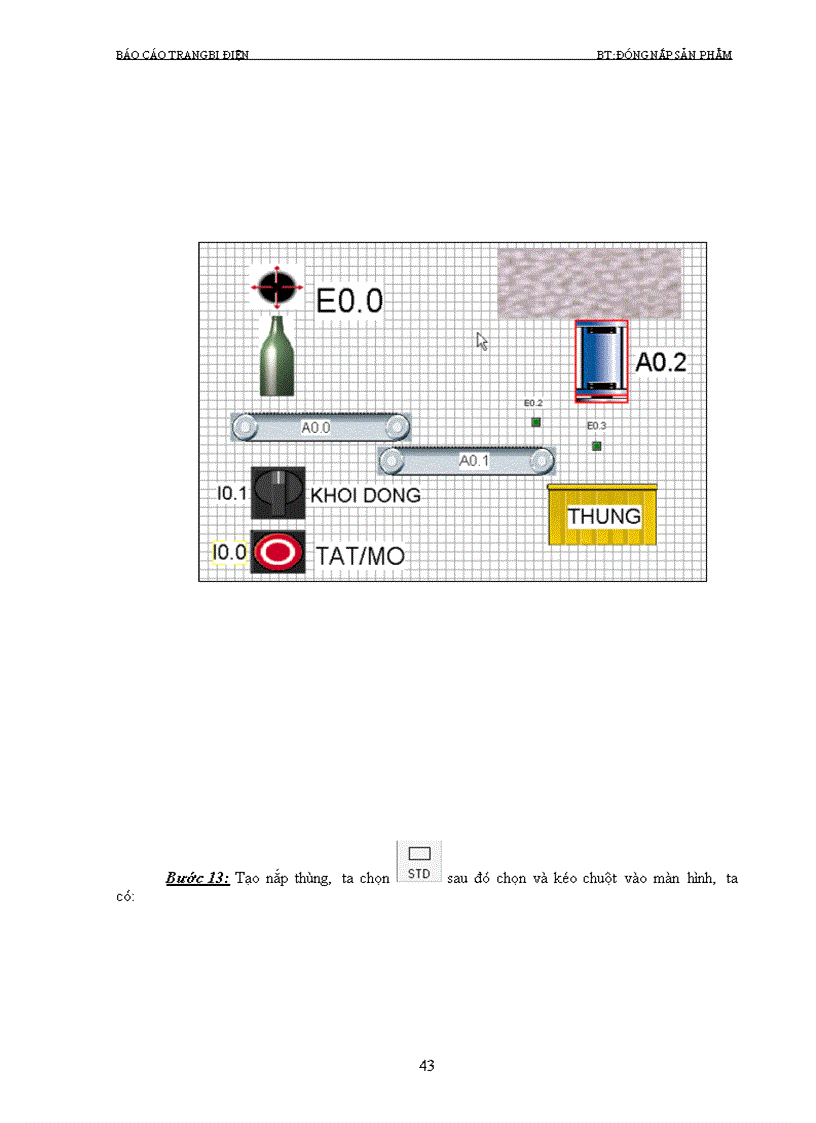 image for page Thiết kế hệ thống đóng nắp sản phẩm dùng chương trình visu và plc s7 300