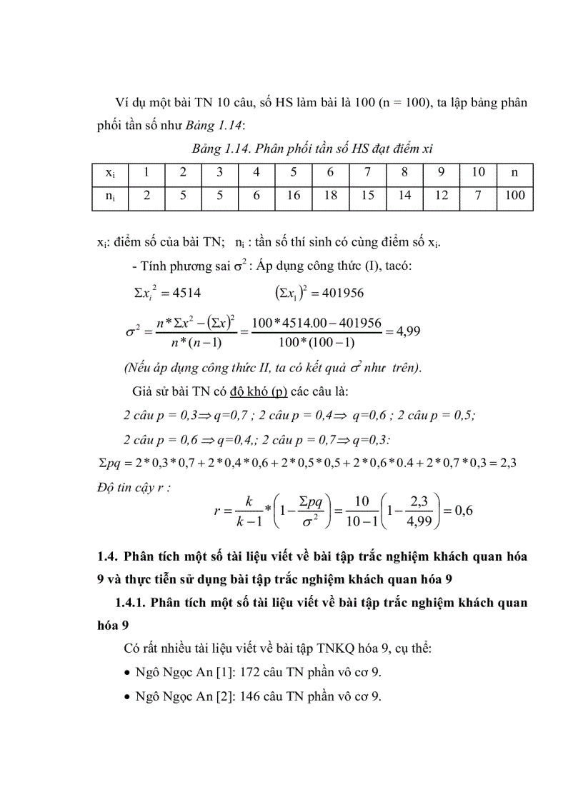 image for page Xây dựng hệ thống bài tập sử dụng một số phần mềm để dạy học và tạo một số đề kiểm tra trắc nghiệm khách quan cho phần hóa học vô cơ lớp 9