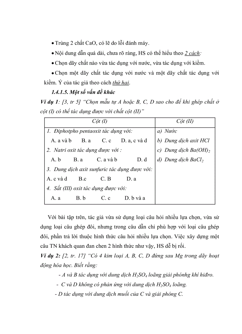 image for page Xây dựng hệ thống bài tập sử dụng một số phần mềm để dạy học và tạo một số đề kiểm tra trắc nghiệm khách quan cho phần hóa học vô cơ lớp 9