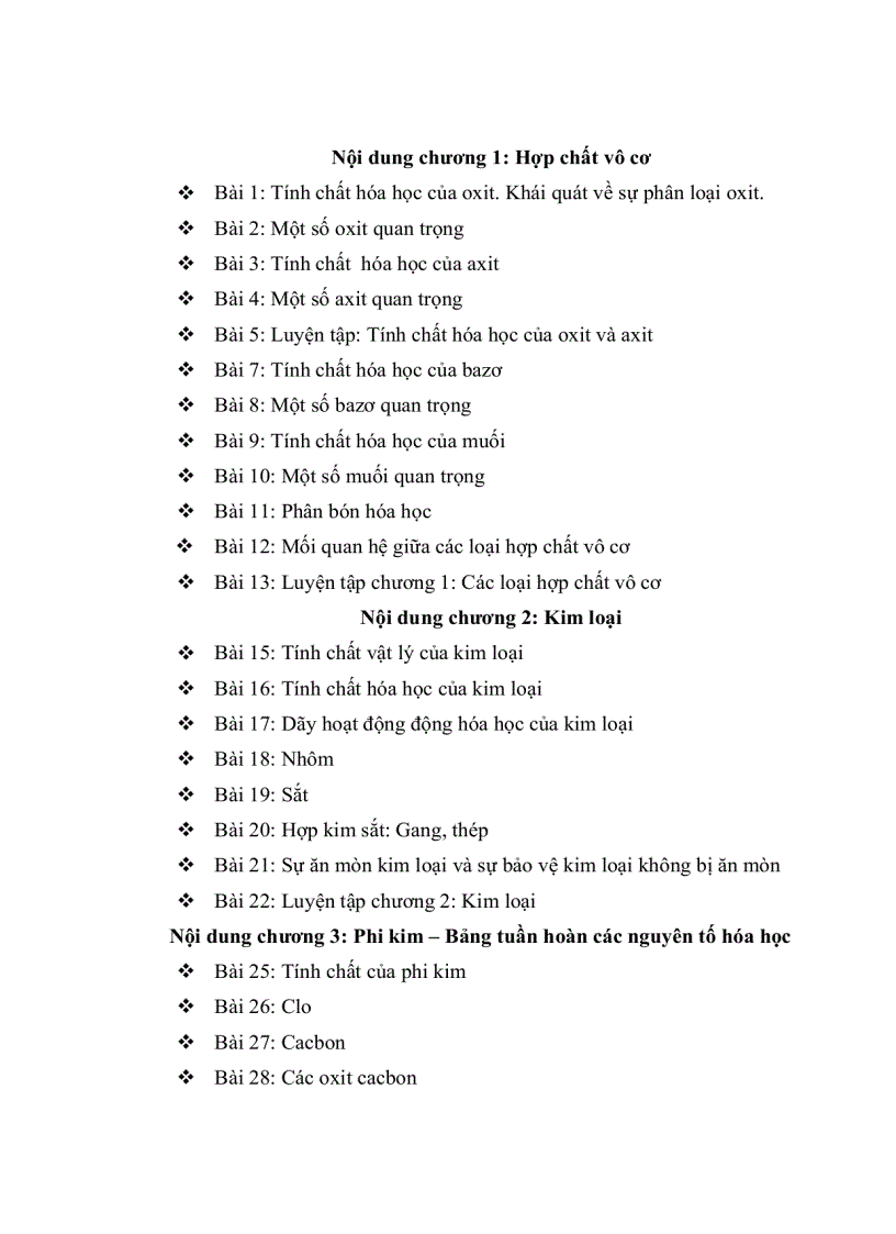 image for page Xây dựng hệ thống bài tập sử dụng một số phần mềm để dạy học và tạo một số đề kiểm tra trắc nghiệm khách quan cho phần hóa học vô cơ lớp 9