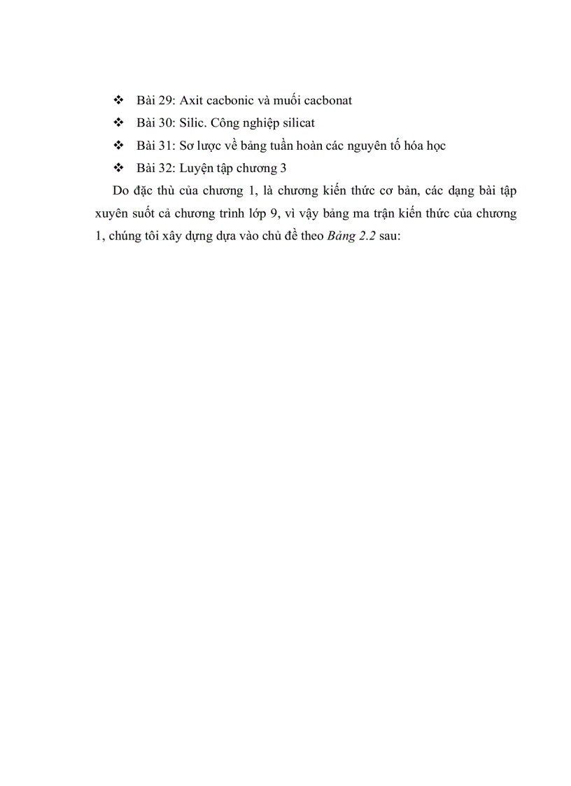 image for page Xây dựng hệ thống bài tập sử dụng một số phần mềm để dạy học và tạo một số đề kiểm tra trắc nghiệm khách quan cho phần hóa học vô cơ lớp 9