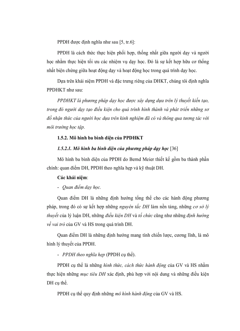 image for page Phương pháp dạy học kiến tạo và vận dụng trong dạy học phần Hydrocacbon hóa học 11 nâng cao THPT