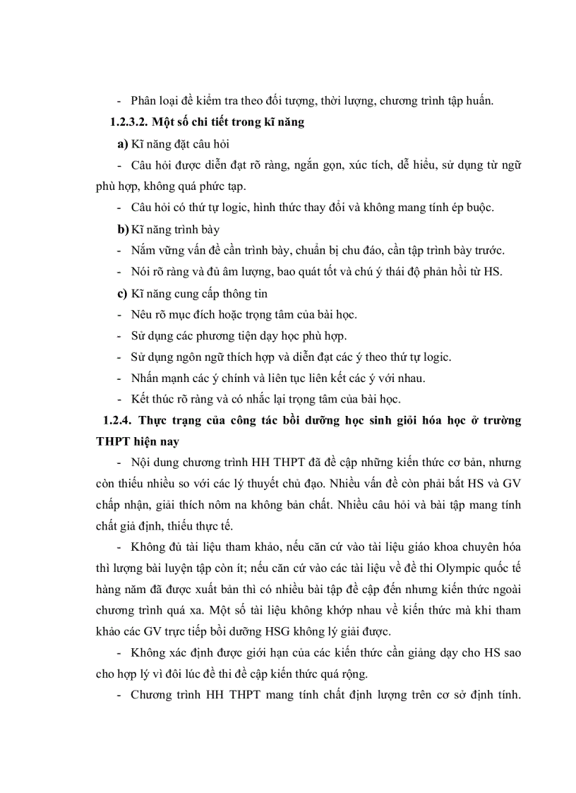 image for page Nội dung và biện pháp bồi dưỡng học sinh giỏi hóa học hữu cơ THPT