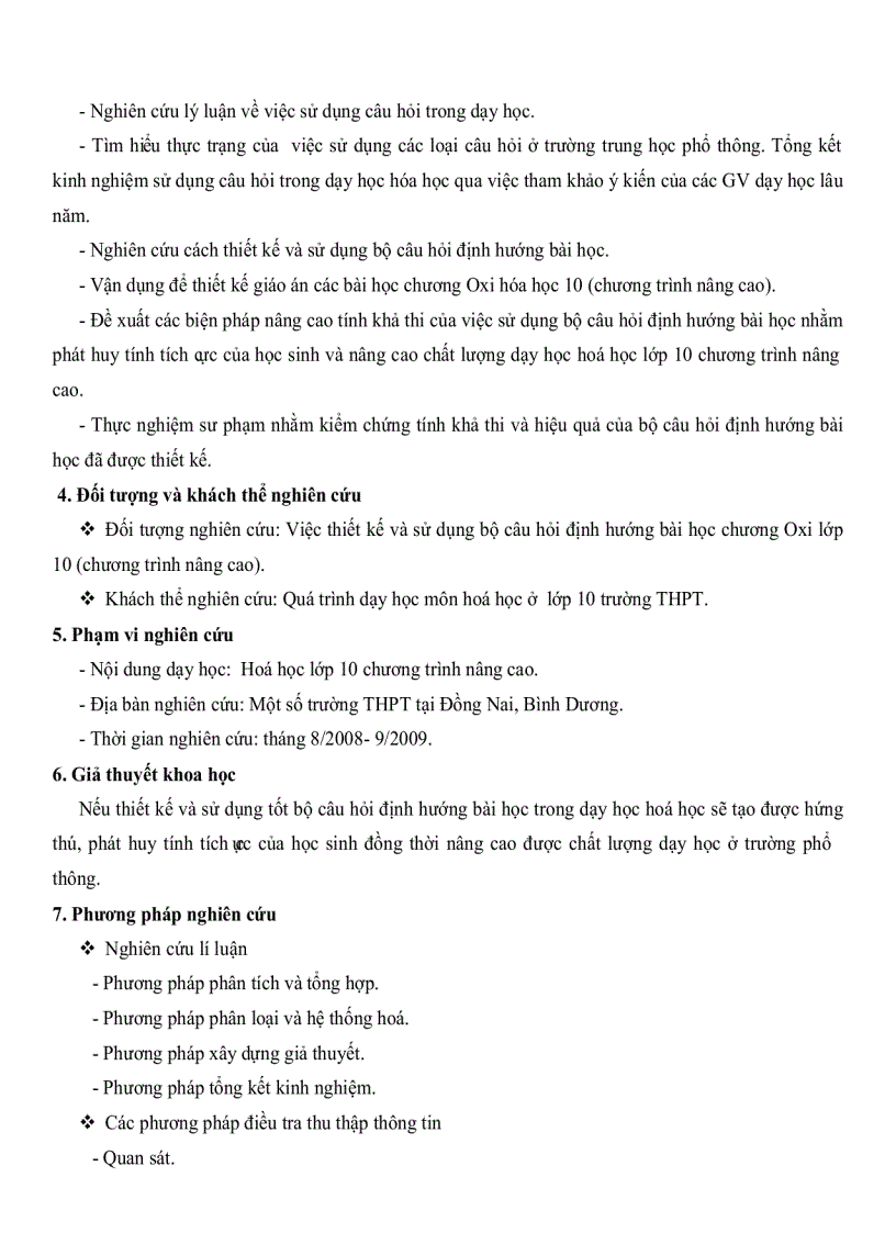 image for page Thiết kế bộ câu hỏi định hướng bài học lớp 10 THPT chương trình nâng cao