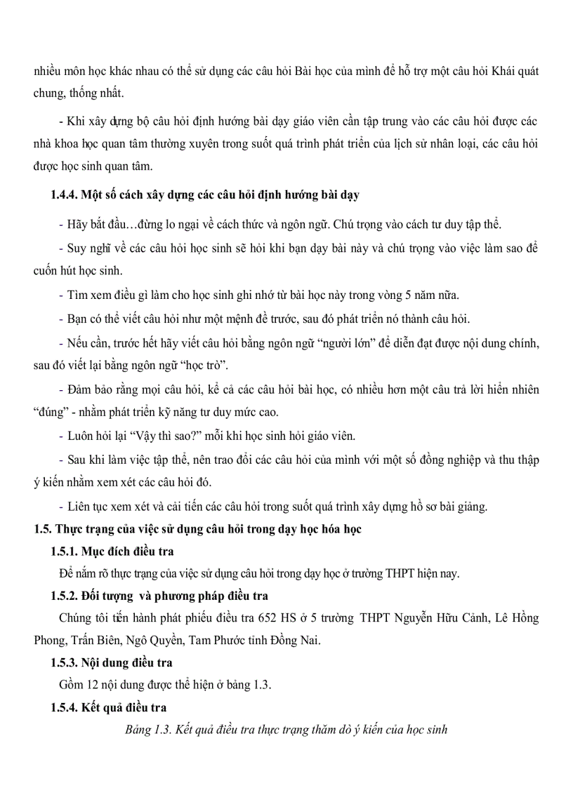 image for page Thiết kế bộ câu hỏi định hướng bài học lớp 10 THPT chương trình nâng cao