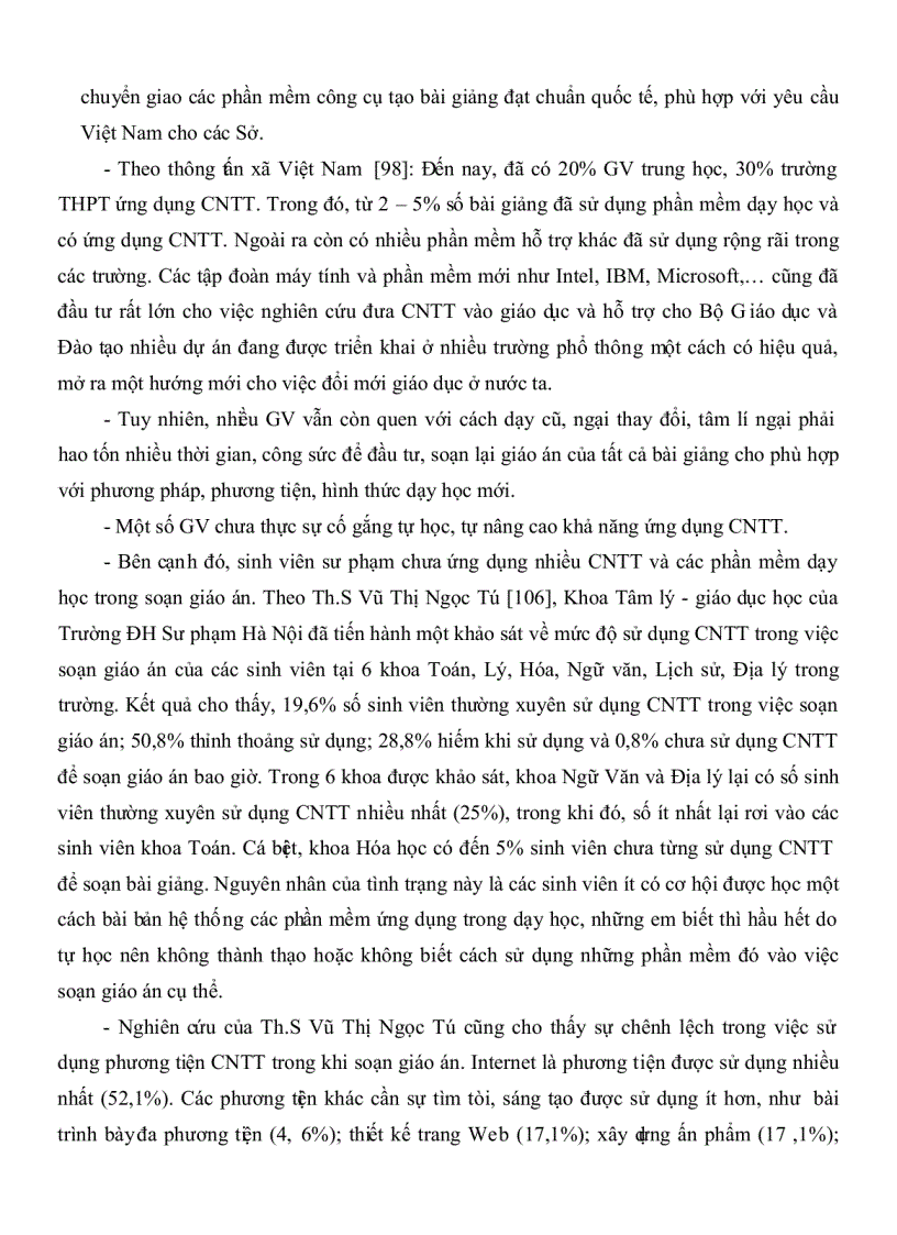 image for page Thiết kế E Book hỗ trợ việc dạy và học phần hóa hữu cơ 11 THPT Chương trình nâng cao