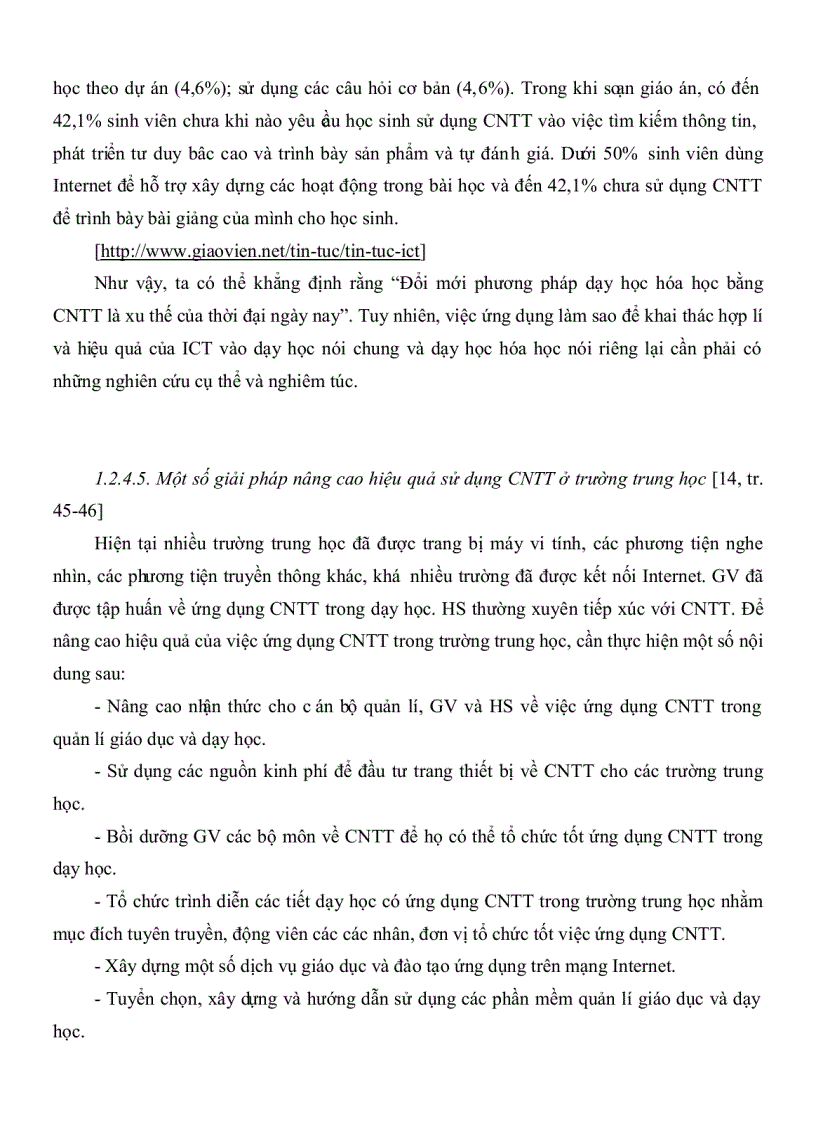 image for page Thiết kế E Book hỗ trợ việc dạy và học phần hóa hữu cơ 11 THPT Chương trình nâng cao